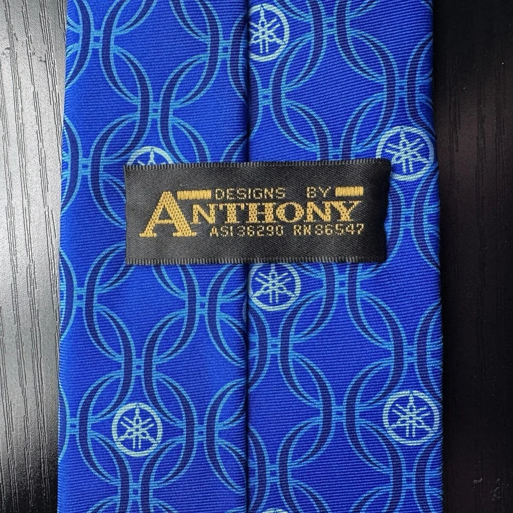 Yamaha Motocross Motorcycles Logo Neck Tie Necktie Blue MXGP Supercross SMX